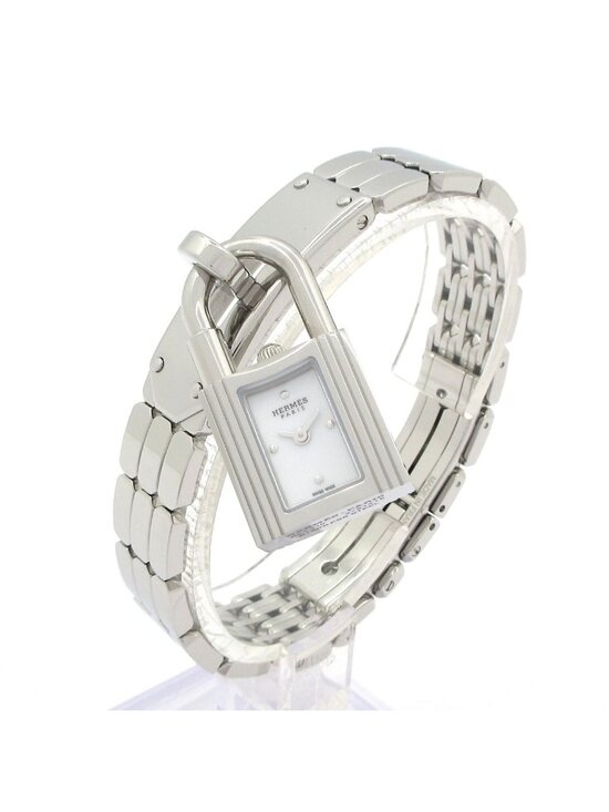 Hermes Watch Kelly SS White main image 8